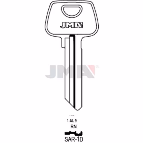 LLAVE JMA ACERO-C (SAR-1D)