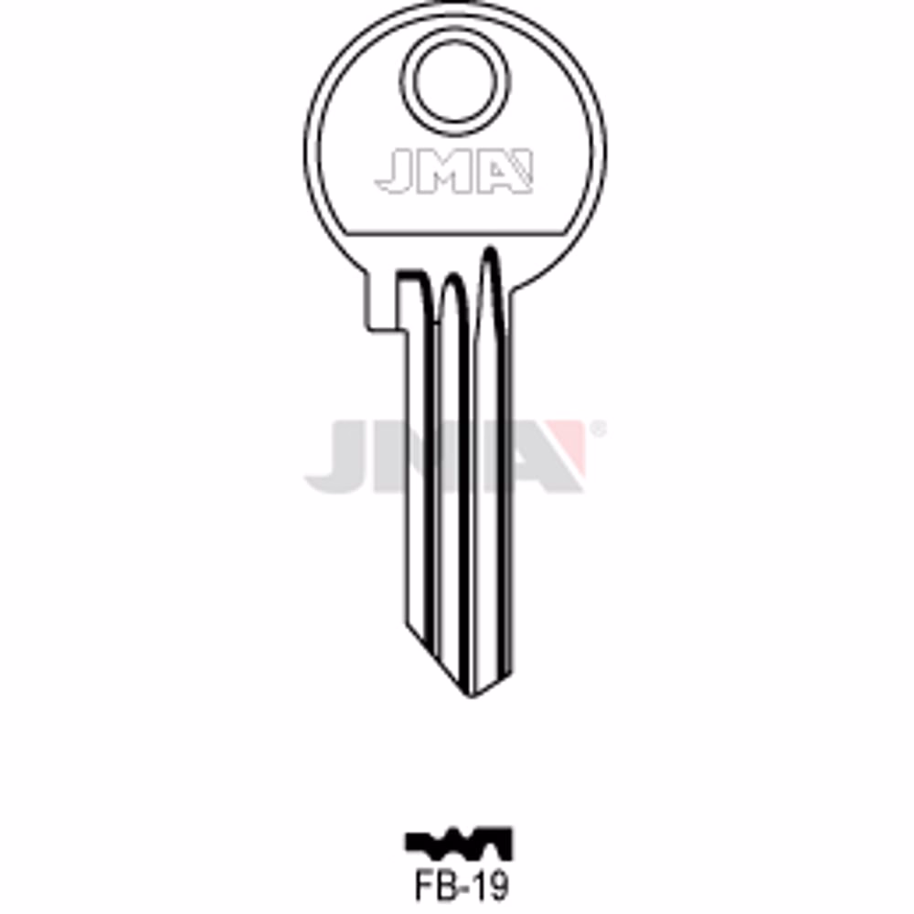 LLAVE JMA ACERO-C (FB-19)