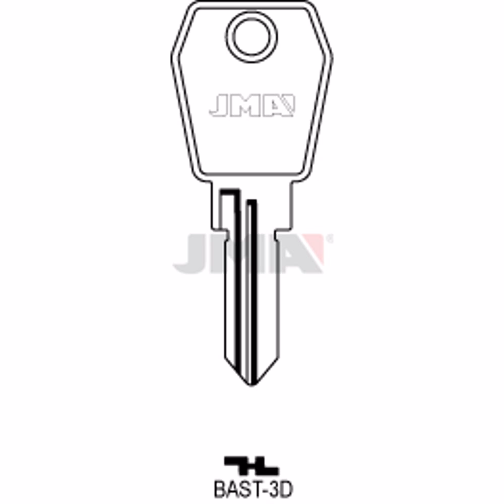 LLAVE JMA ACERO-C (BAST-3D)