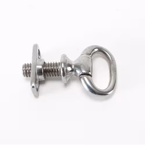 ARGOLLA CON TORNILLO SOBRE AGUJA INOXIDABLE PREMIUM