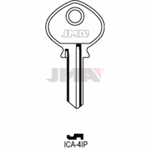 LLAVE JMA ACERO-B (ICA-4IP)