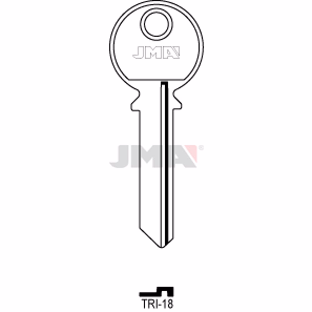 LLAVE JMA ACERO-C (TRI-18)
