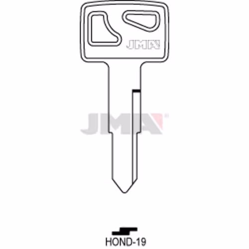 LLAVE JMA ACERO-C (HOND-19)