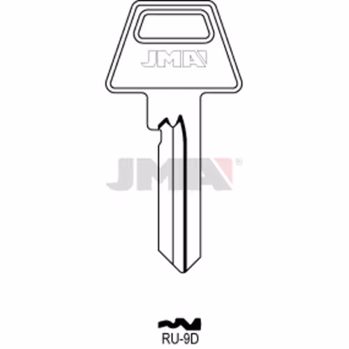 LLAVE JMA ACERO-C (RU-9D)