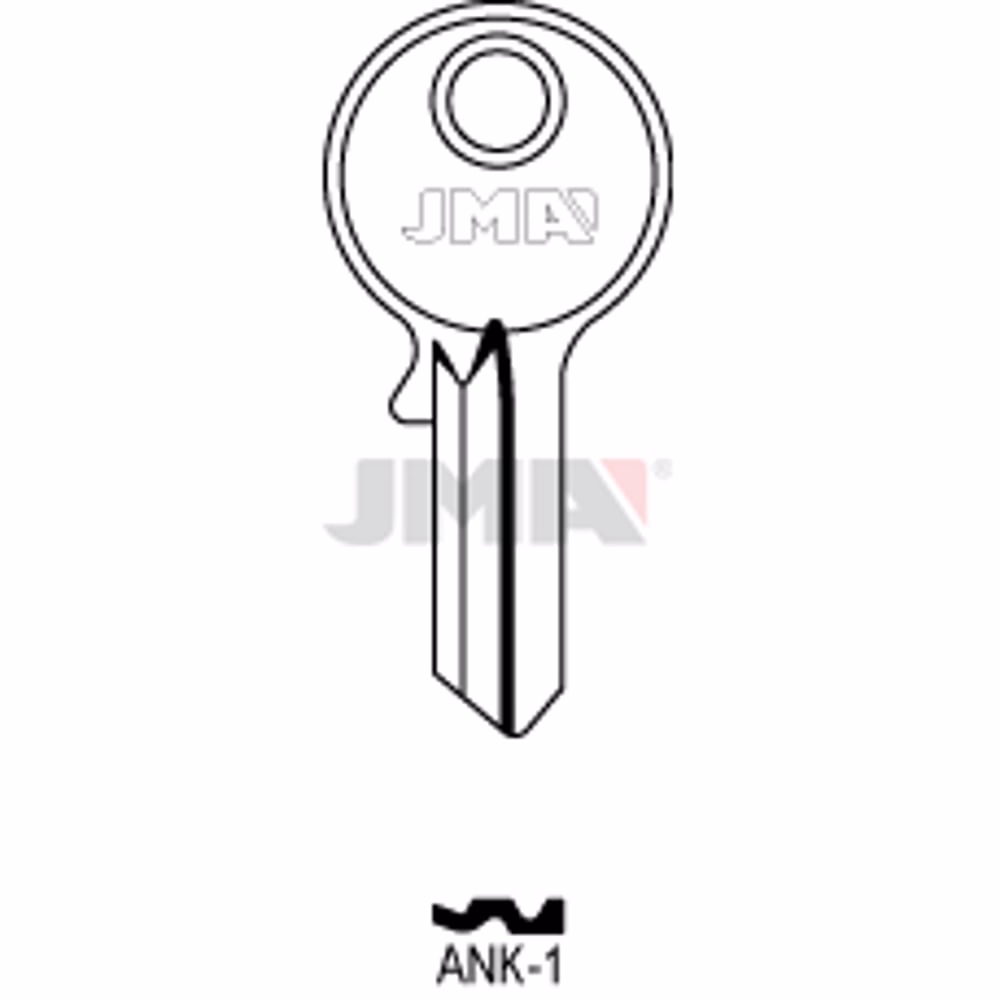 LLAVE JMA ACERO-C (ANK-1)