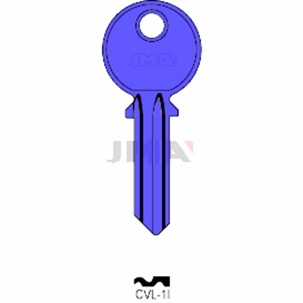LLAVE JMA ALUMINIO (CVL-1I AZUL)