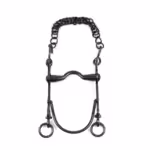 BOCADO VAQUERO PONY FIJO-CURVO PAVONADO HEKO
