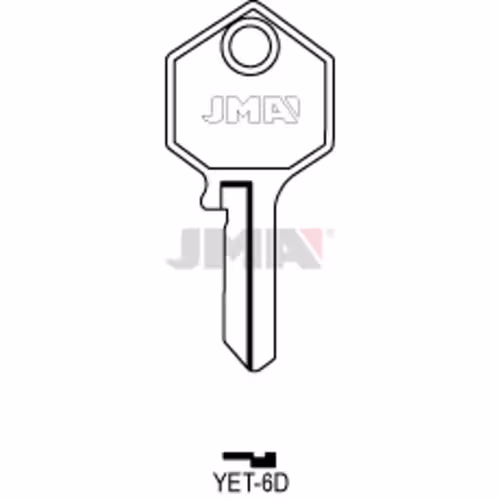 LLAVE JMA ACERO-C (YET-6D)