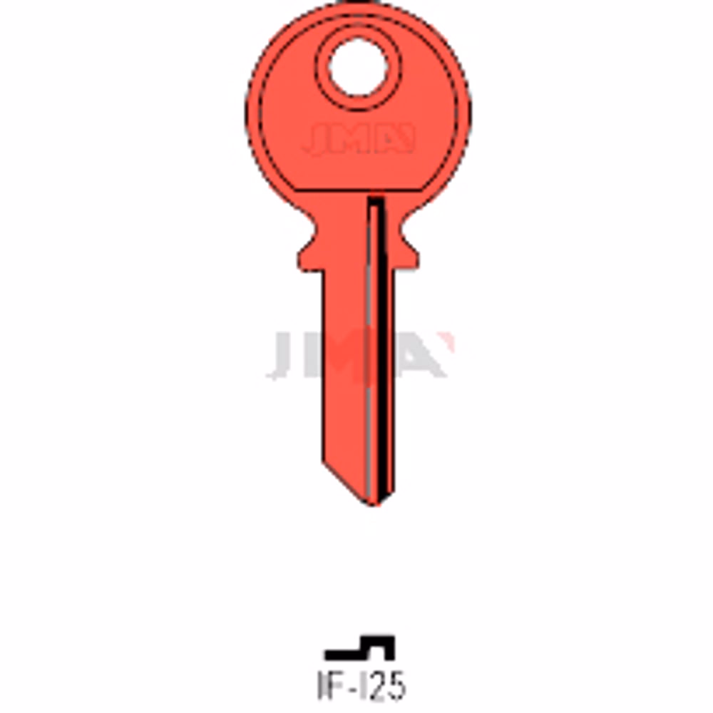 LLAVE JMA ALUMINIO (IF-I25 ROJO)
