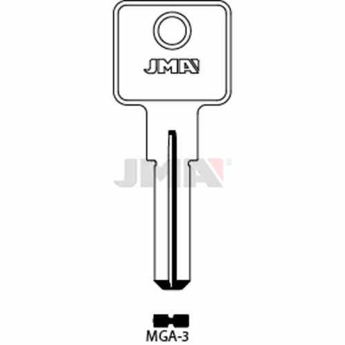 LLAVE JMA LATON SEGURIDAD (MGA-3)