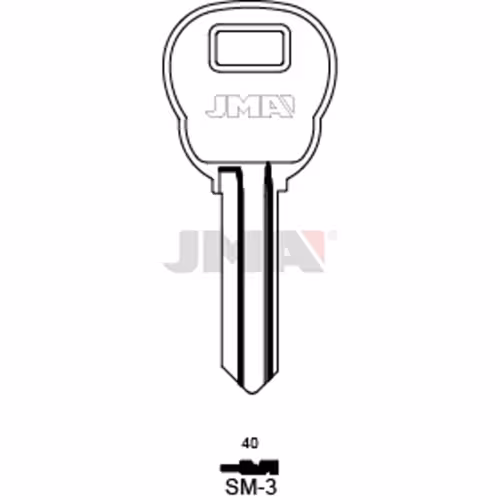 LLAVE JMA ACERO-C (SM-3)