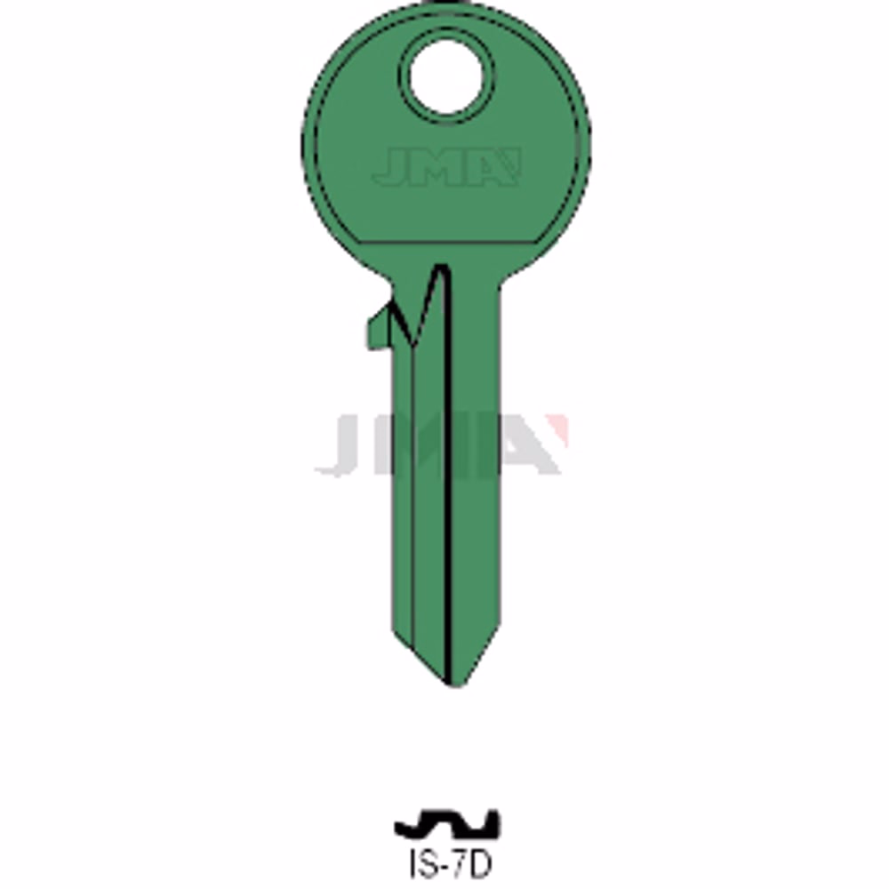 LLAVE JMA ALUMINIO (IS-7D VERDE)