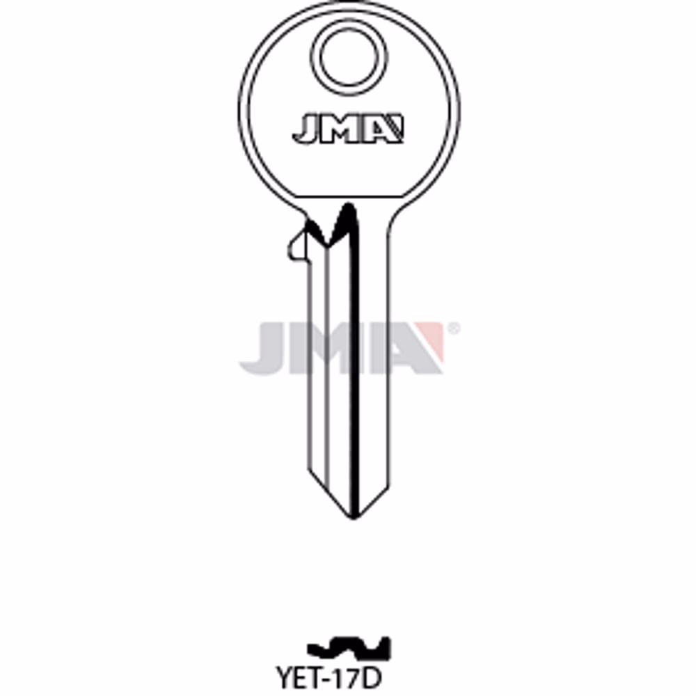 LLAVE JMA ACERO-C (YET-17D)