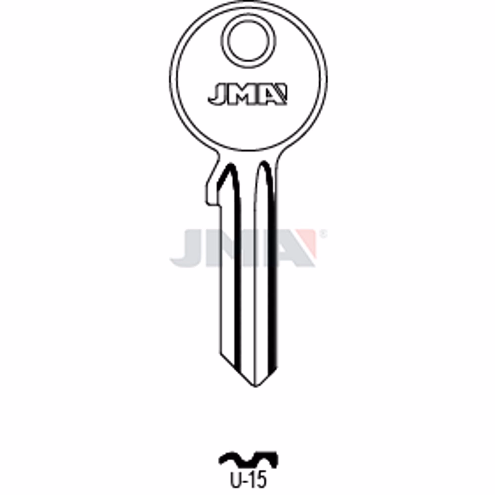 LLAVE JMA ACERO-C (U-15)