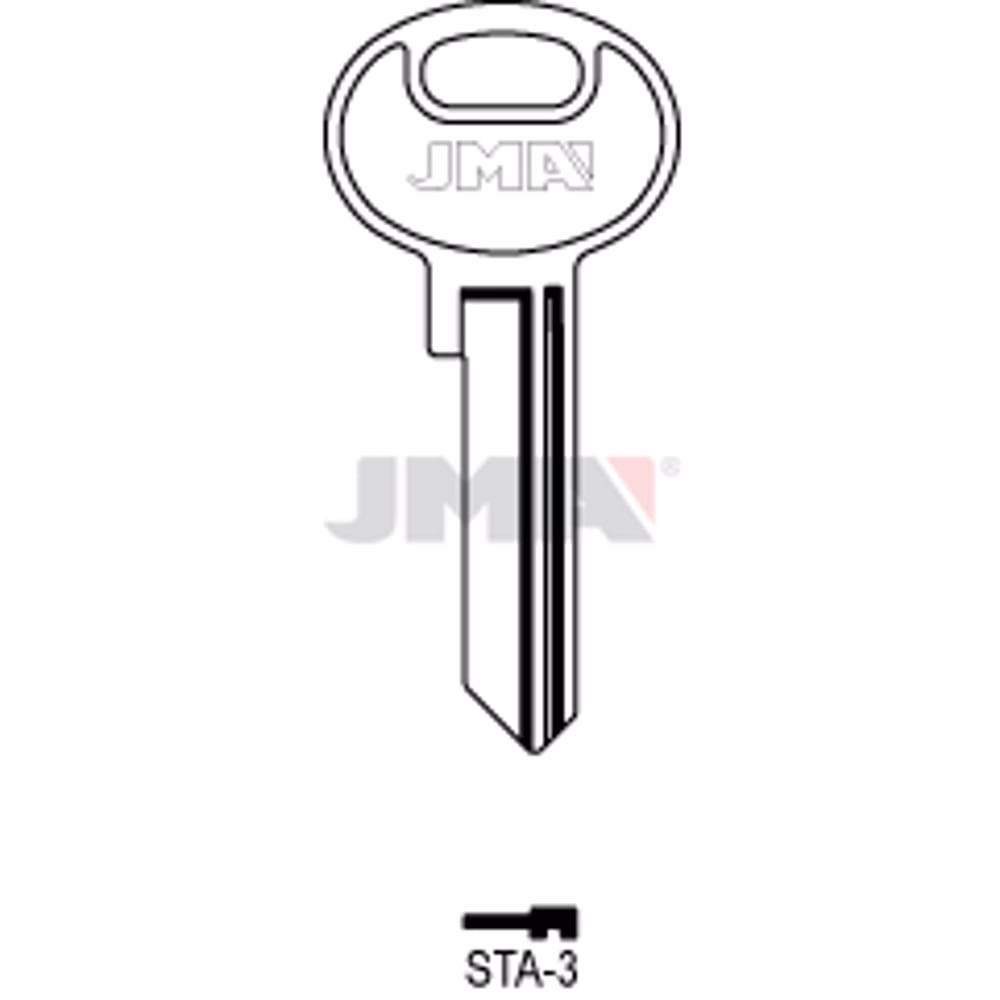LLAVE JMA ACERO-C (STA-3)