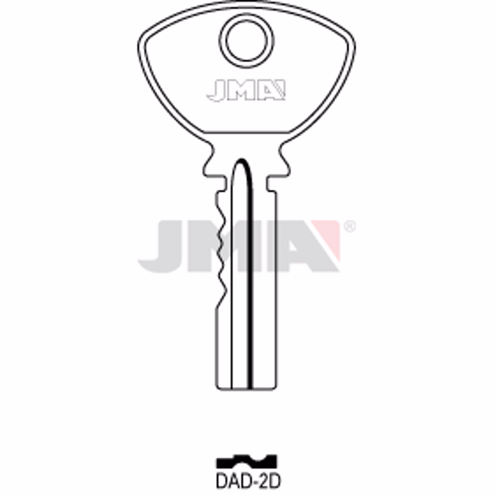 LLAVE JMA ACERO-C (DAD-2D)