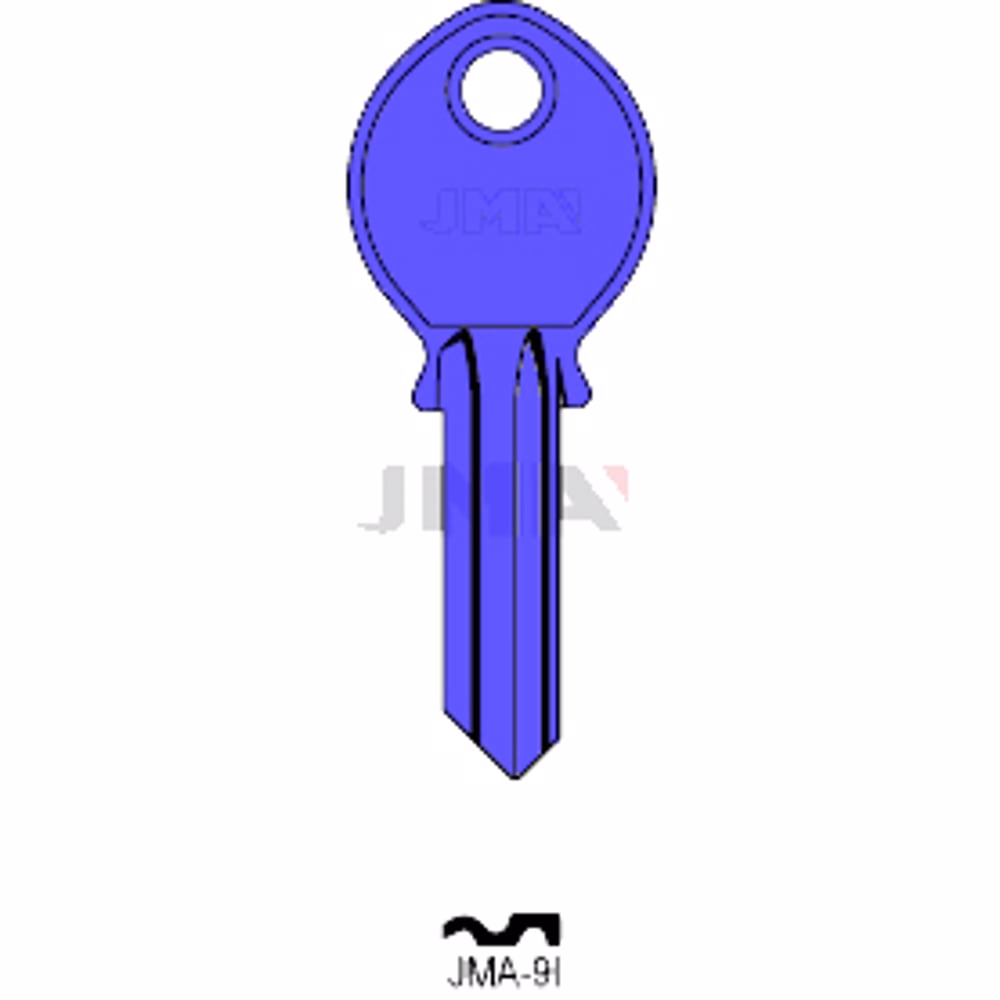 LLAVE JMA ALUMINIO (JMA-9I AZUL)