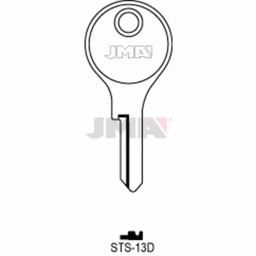 LLAVE JMA ACERO-B (STS-13D)