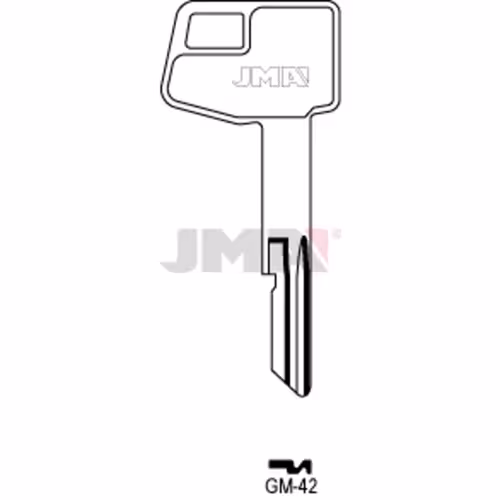LLAVE JMA ACERO-C (GM-42)