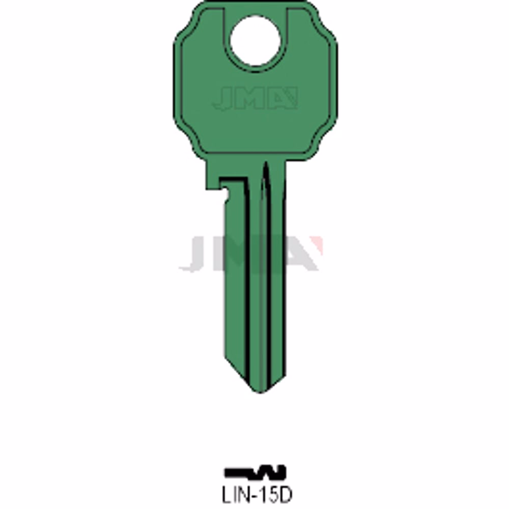 LLAVE JMA ALUMINIO (LIN-15D VERDE)