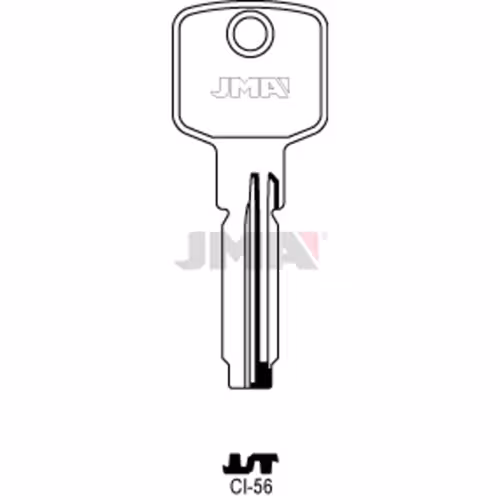 LLAVE JMA LATON SEGURIDAD (CI-56)