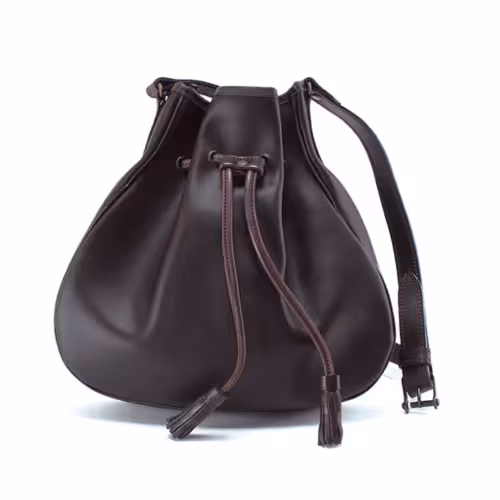 BOLSO ENGRASADO CASTAÑA MOD BOMBONERA