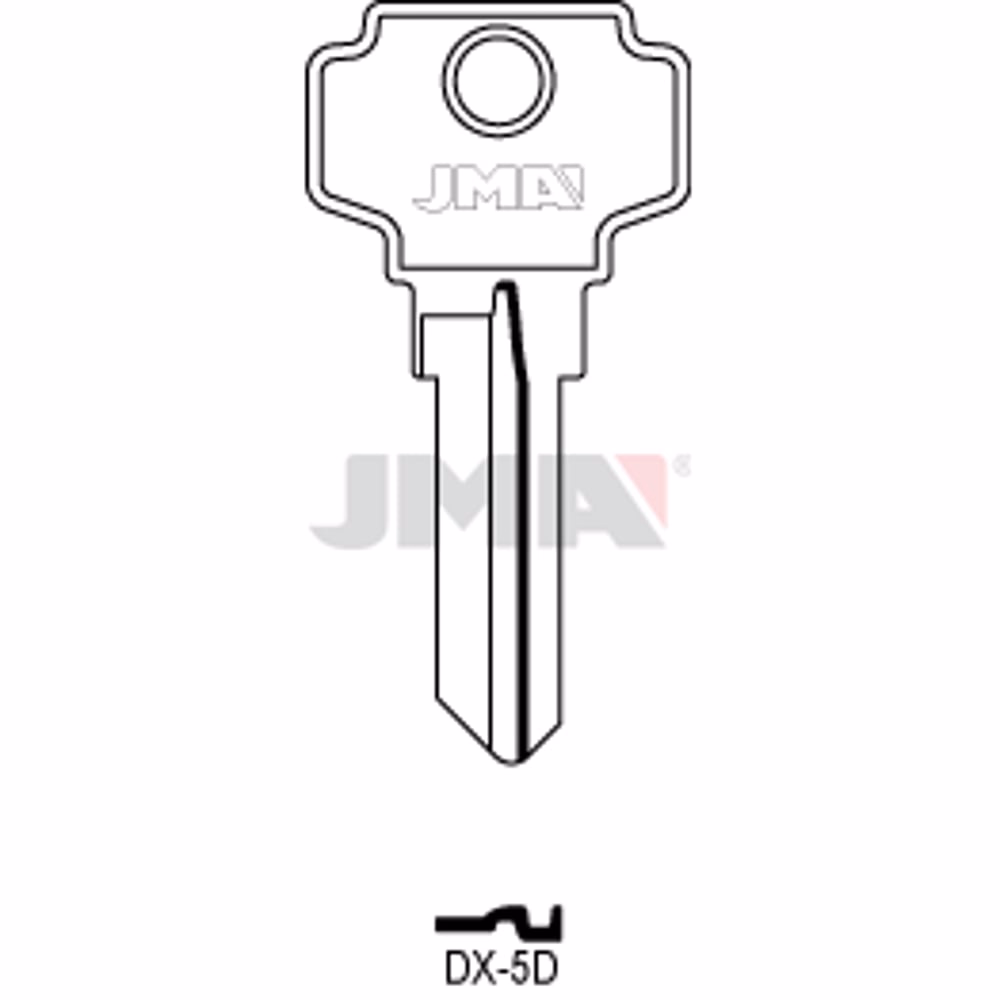 LLAVE JMA ACERO-C (DX-5D)