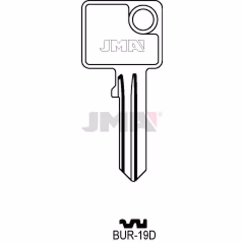 LLAVE JMA ACERO-C (BUR-19D)
