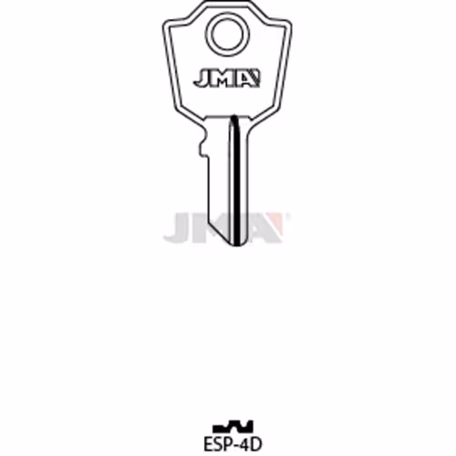 LLAVE JMA ACERO-C (ESP-4D)