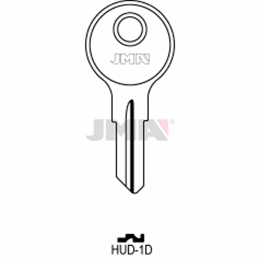 LLAVE JMA ACERO-C (HUD-1D)