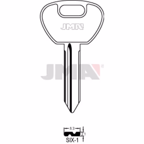 LLAVE JMA ACERO-C (SIX-1)