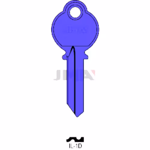 LLAVE JMA ALUMINIO (IL-1D AZUL)