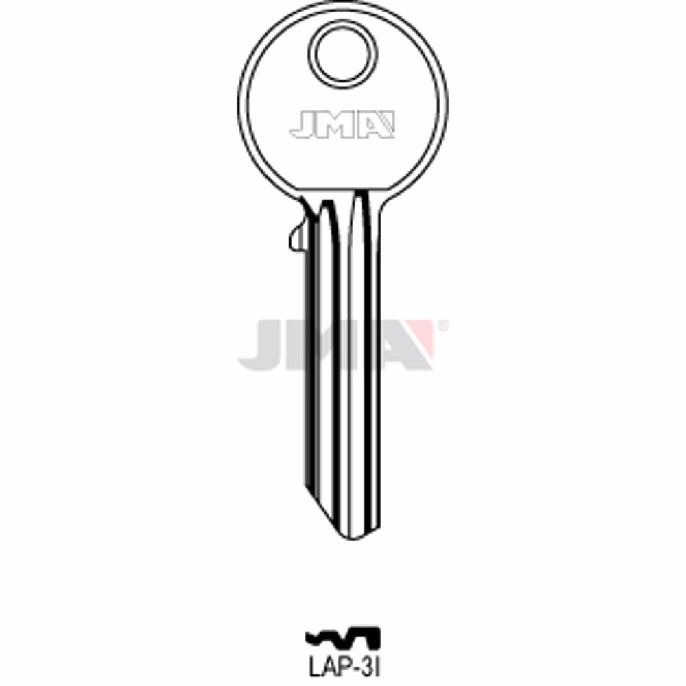 LLAVE JMA ACERO-C (LAP-3I)