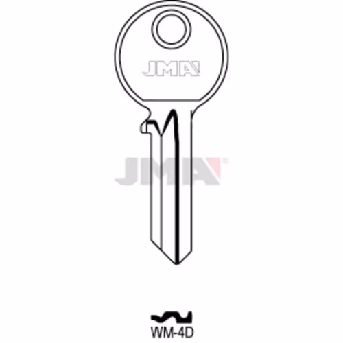 LLAVE JMA ACERO-C (WM-4D)
