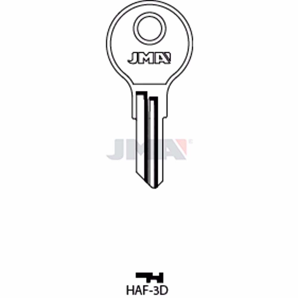 LLAVE JMA ACERO-C (HAF-3D)