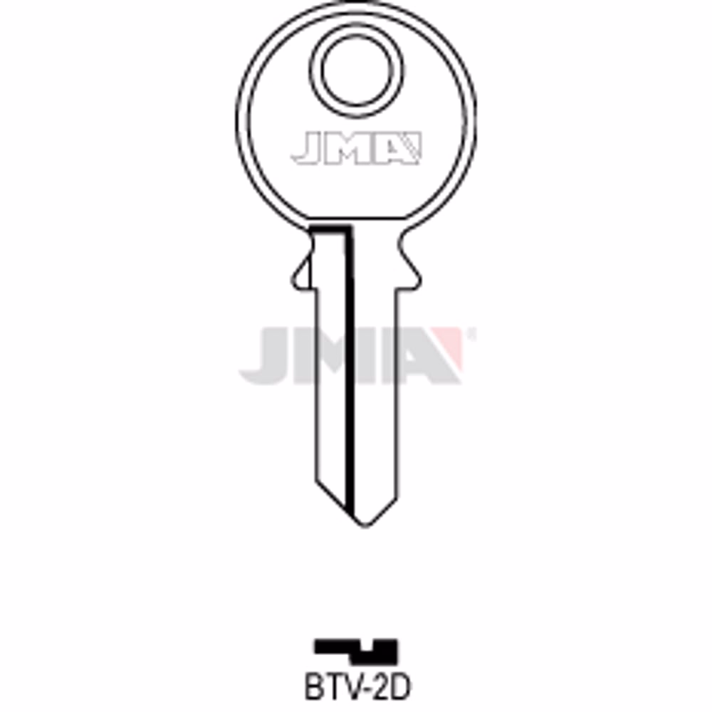 LLAVE JMA ACERO-B (BTV-2D)
