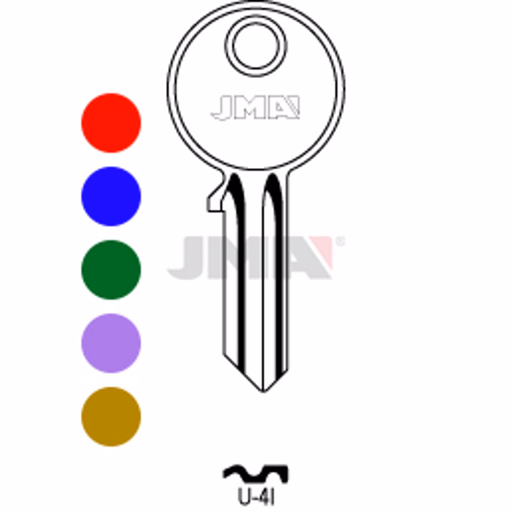 LLAVE JMA ALUMINIO (U-4I SURTIDO)