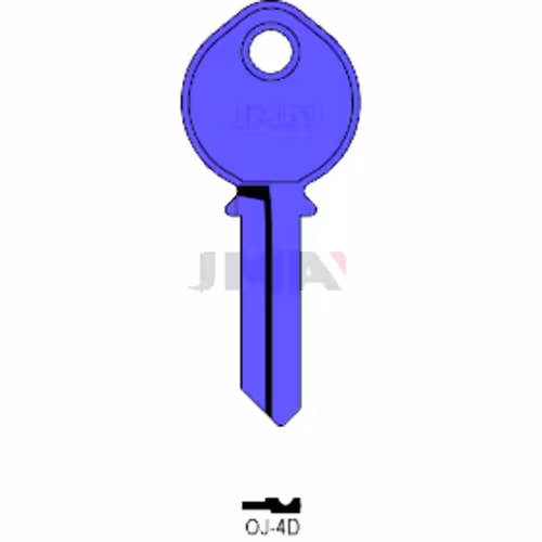 LLAVE JMA ALUMINIO (OJ-4D AZUL)