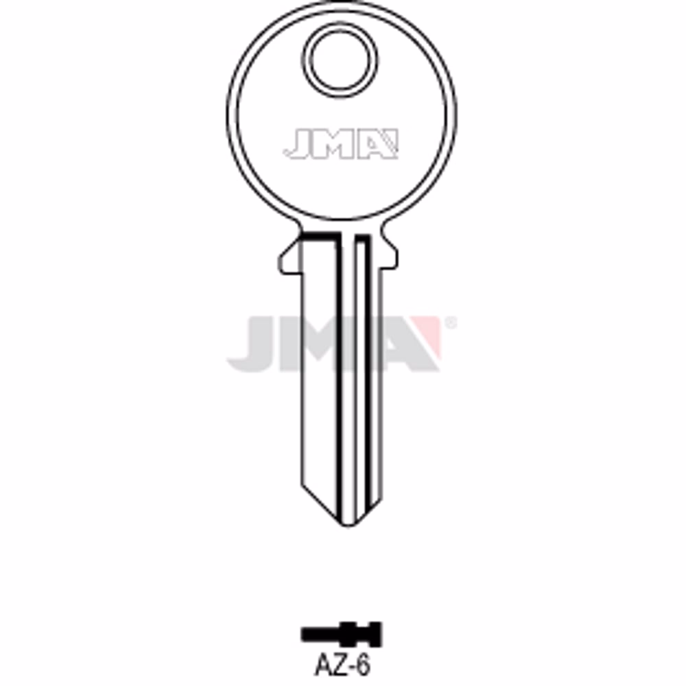 LLAVE JMA ACERO-C (AZ-6)