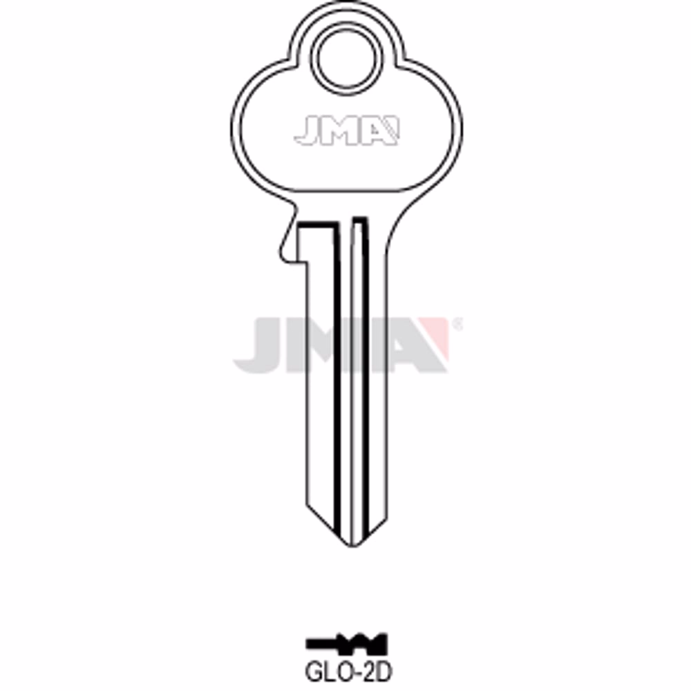 LLAVE JMA ACERO-C (GLO-2D)