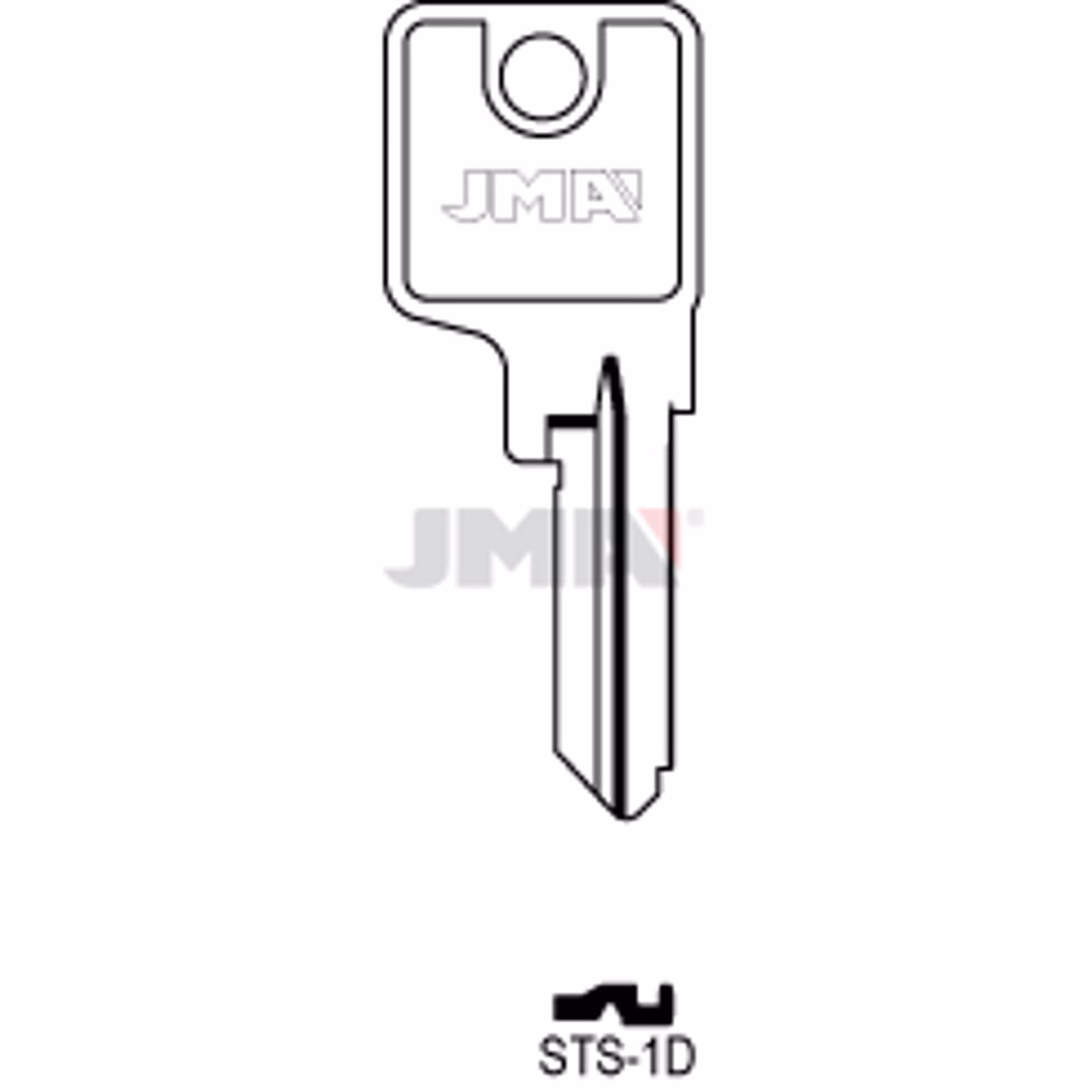 LLAVE JMA ACERO-B (STS-1D)