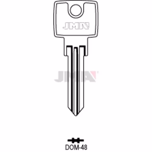 LLAVE JMA ACERO-C (DOM-48)