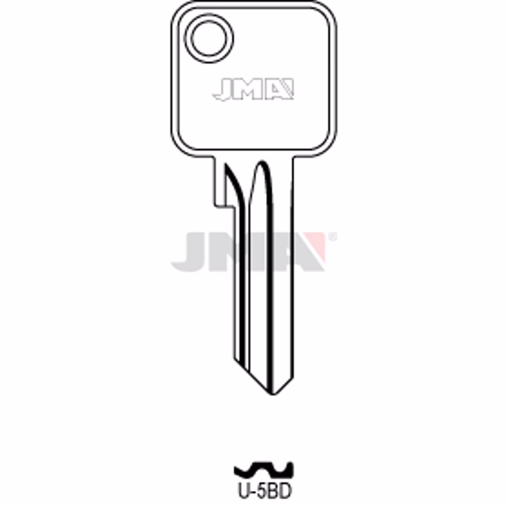 LLAVE JMA ACERO-B (U-5BD)