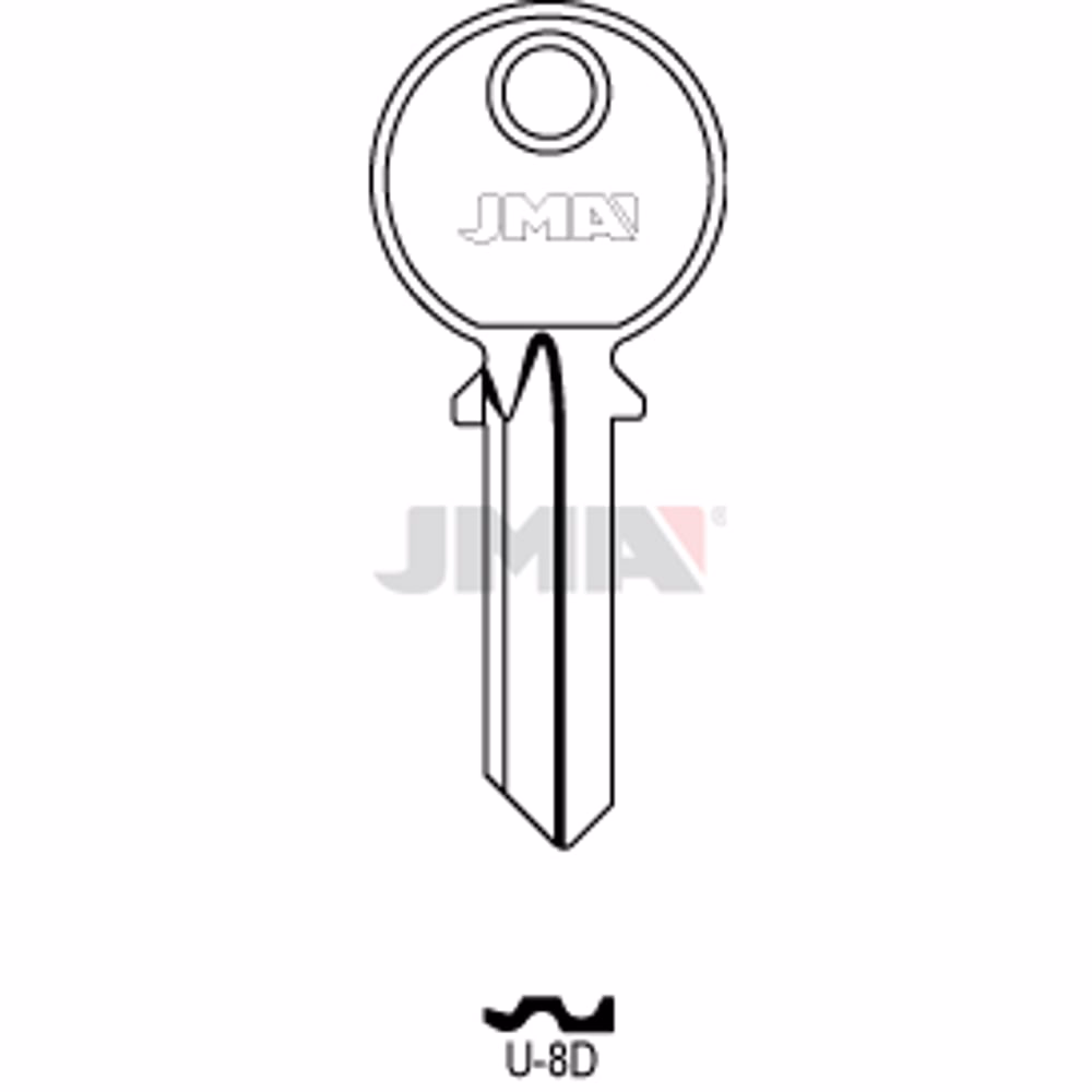 LLAVE JMA ACERO-C (U-8D)
