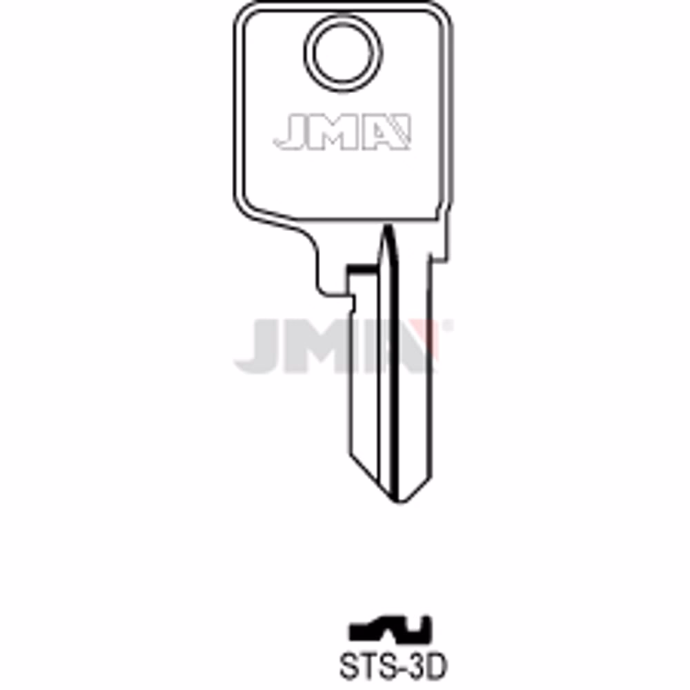 LLAVE JMA ACERO-B (STS-3D)