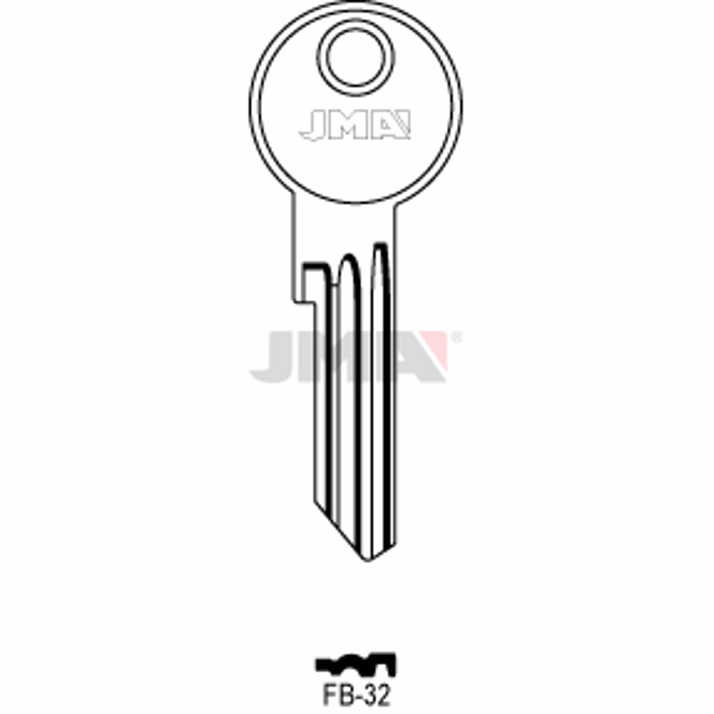 LLAVE JMA ACERO-C (FB-32)