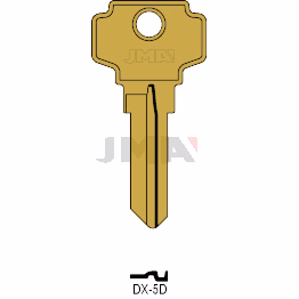 LLAVE JMA ALUMINIO (DX-5D ORO)