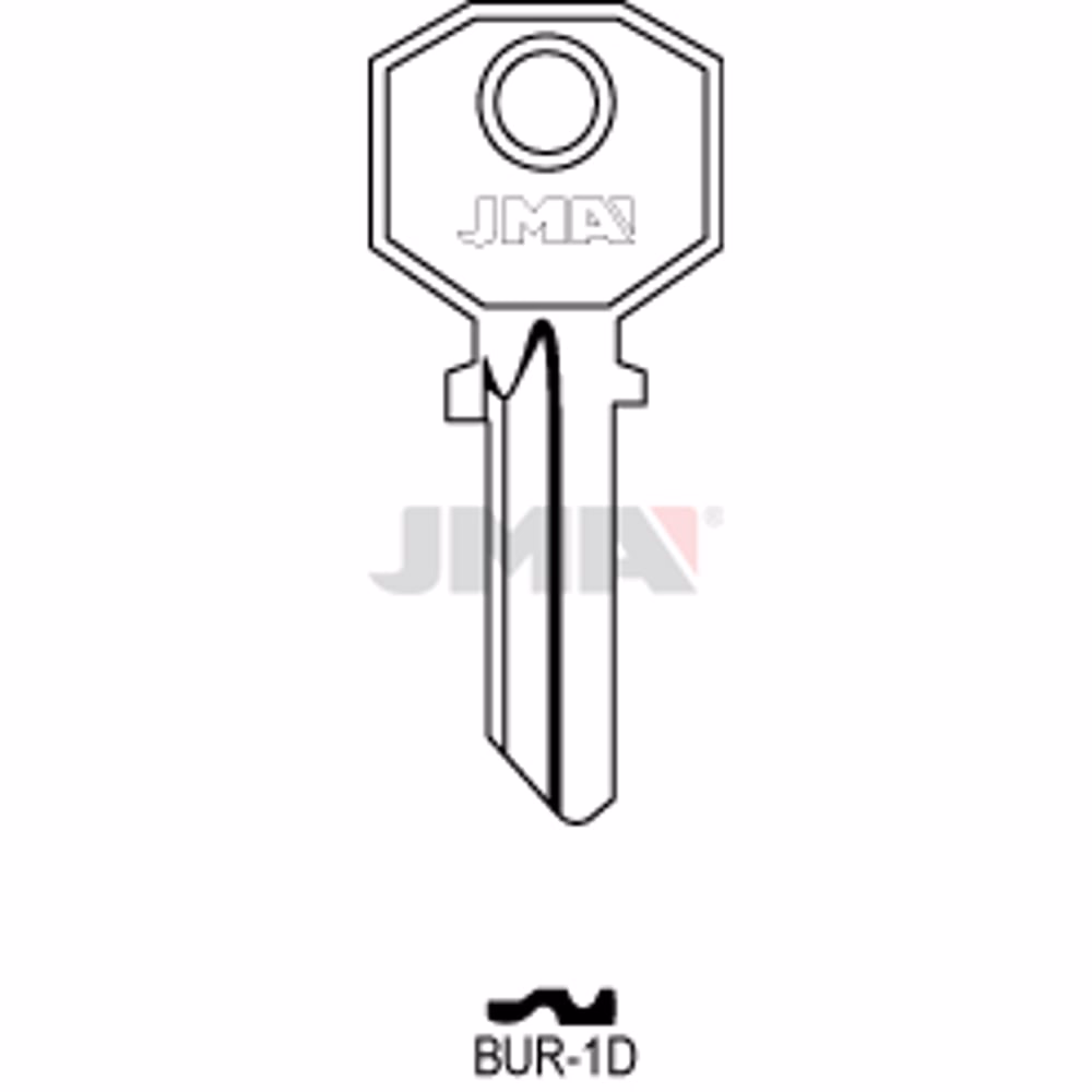 LLAVE JMA ACERO-C (BUR-1D)