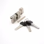 High Security Cylinder IRIDIUM M, Single-Clutch, Knob and Cam 15mm 35x35 Nickel