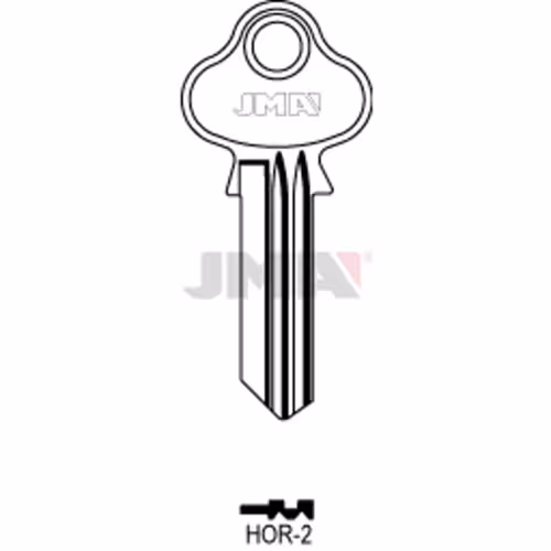 LLAVE JMA ACERO-C (HOR-2)